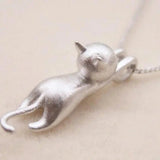 Collana 925 divertente | Oro bianco