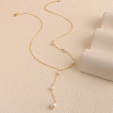 Collana con perle fresche | Oro