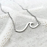 Collana del mare | Oro bianco