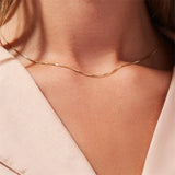 Collana a forma di catena Danica oro | Oro