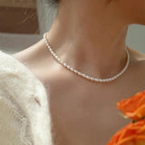 Collana in marmo | Oro