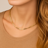 Collana con catena classica | Oro