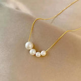 Collana con belle perle | Oro