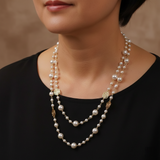 Collana elegante con piccola perla | Oro