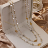 Collana elegante con piccola perla | Oro