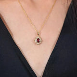 Collana rossa | Oro