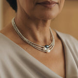 Collana in perle naturali | Oro