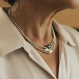 Collana in perle naturali | Oro