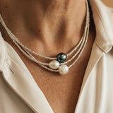 Collana in perle naturali | Oro