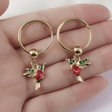 Collana e orecchini Camaleonte | Oro