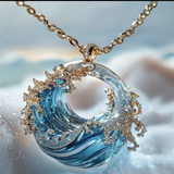 Collana esotica « Nido dell'oceano » | Oro
