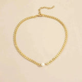 Collana greca con perla | Oro