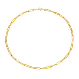 Collana per donne con catena in acciaio | Oro