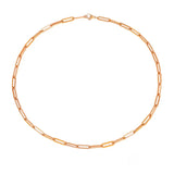 Collana per donne con catena in acciaio | Oro