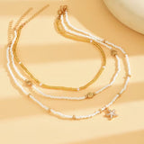 Set di 3 collane in tartaruga | Oro