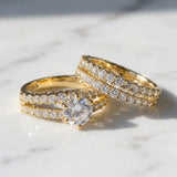 Set di anelli Eterni | Oro