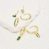Set di orecchini Fiorenza Verdeau | Oro