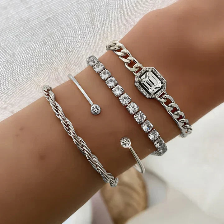 Set di bracciali Domitille Calvine | Oro