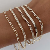Set di braccialetti Ellis Renier | Oro