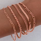 Set di bracciali Ellis Renier | Oro bianco