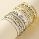 Set di bracciali Ellis Renier | Oro bianco