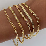 Set di braccialetti Ellis Renier | Oro