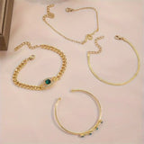 Set di braccialetti Serpina Veyra | Oro