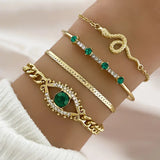 Set di braccialetti Serpina Veyra | Oro