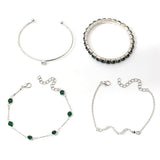 Set di braccialetti Sorina Fontenay | Oro bianco