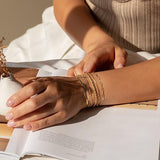 Set di bracciali Isabelle Vernet | Oro bianco