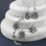 Insieme elegante con brillanti | Oro bianco