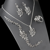 Insieme elegante con brillanti | Oro bianco