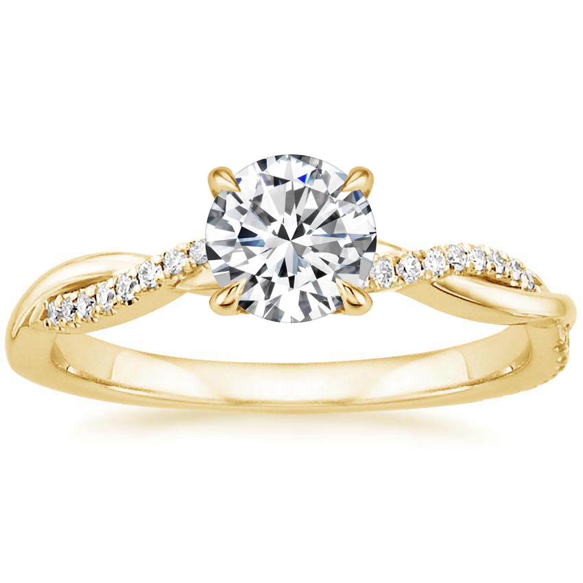 Anello Jeanne | Oro bianco