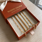 Set di bracciali 5 pezzi | Oro