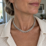 Collana cubana a grandi maglie | Oro